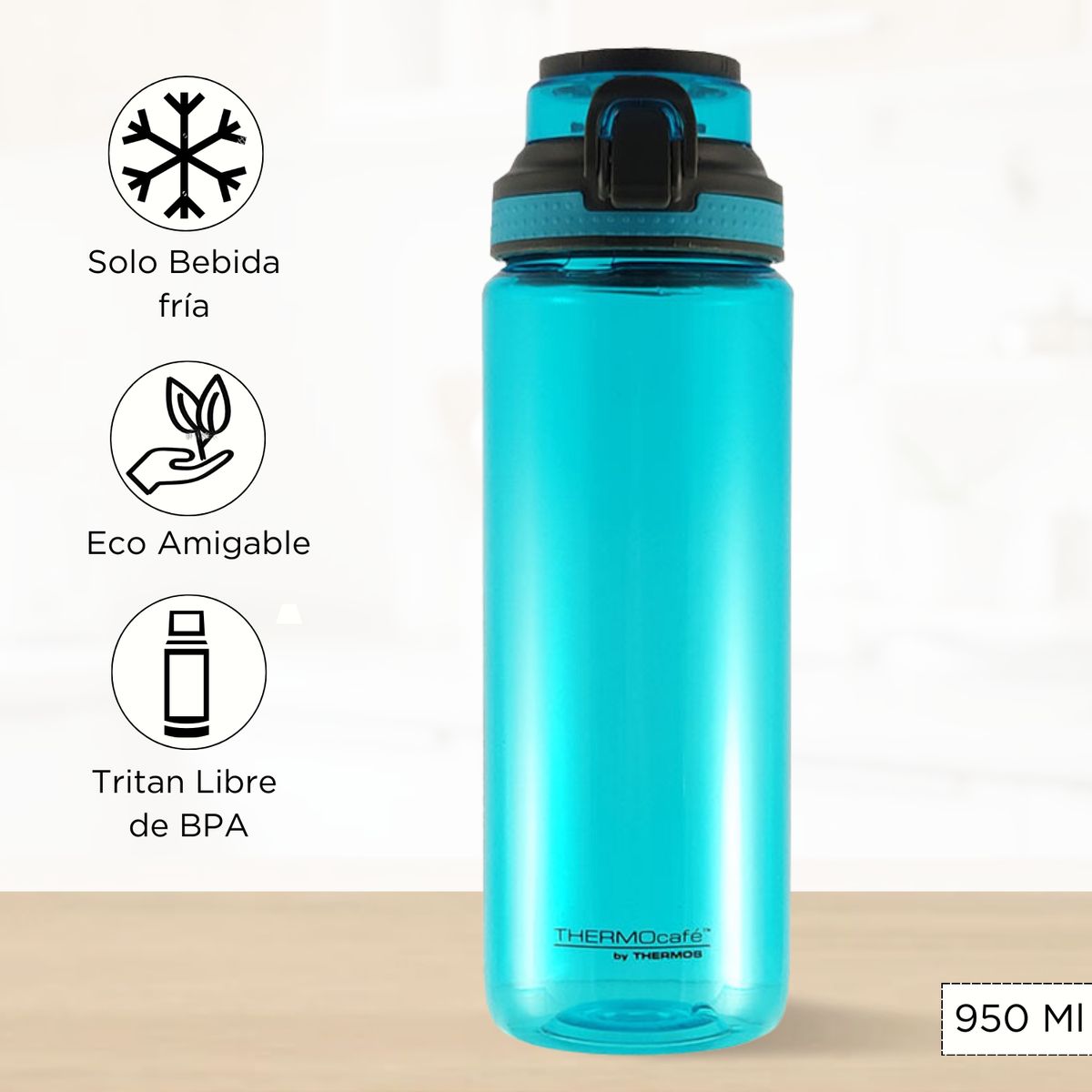 THERMOS - Tomatodo Deportivo Clasico Thermos 950 Ml Celeste