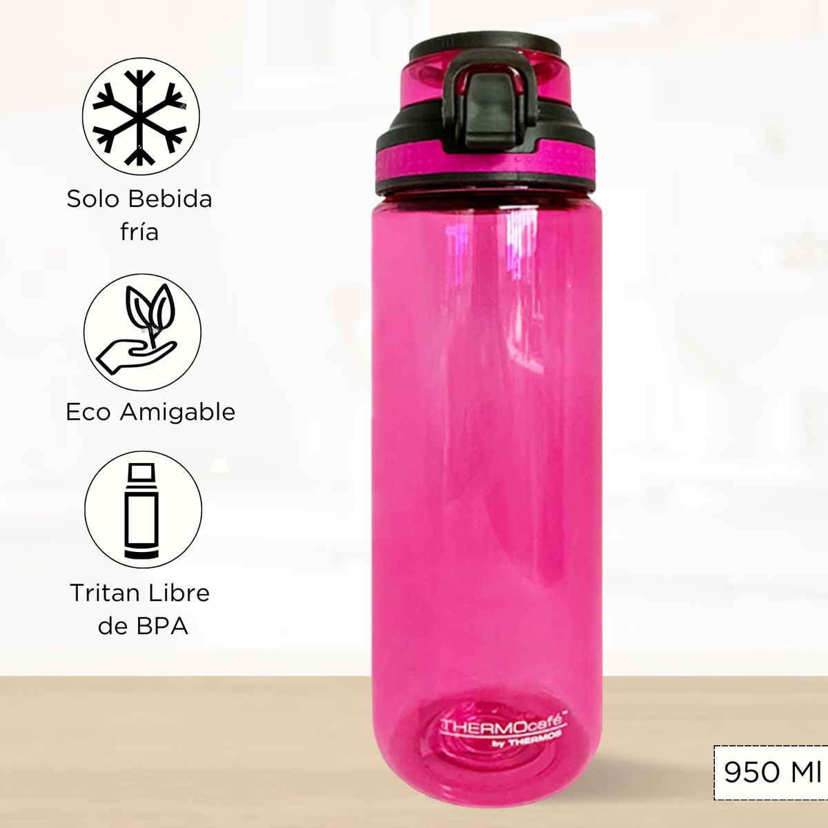 THERMOS - Tomatodo Deportivo Clasico Thermos 950 Ml Rosado