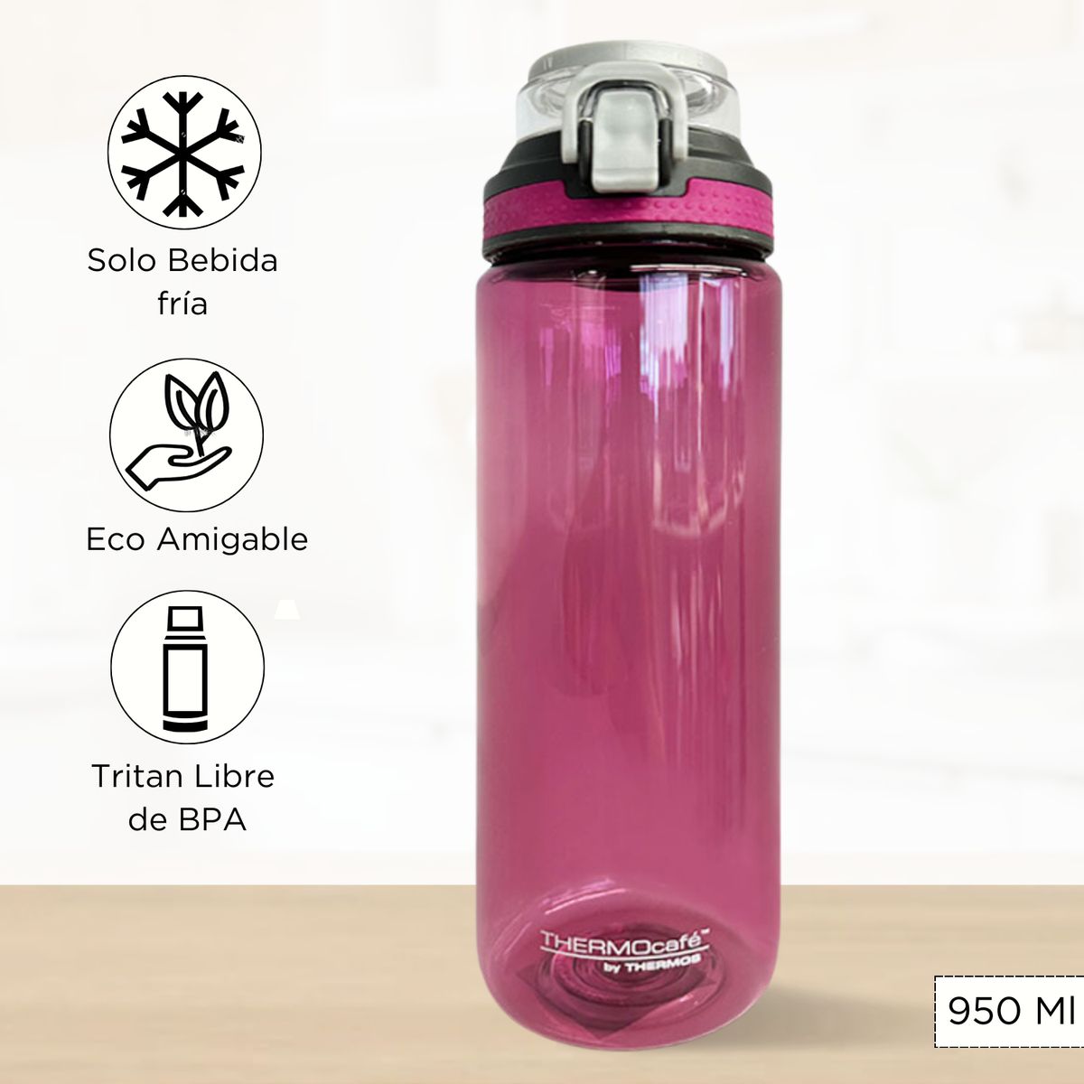 THERMOS - Tomatodo Deportivo Clasico Thermos 950 Ml Fucsia