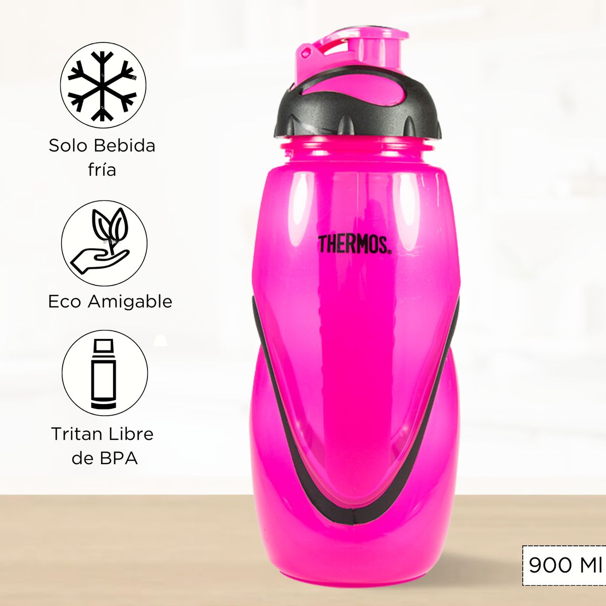 THERMOS - Tomatodo Deportivo Thermos 900 Ml Rosado