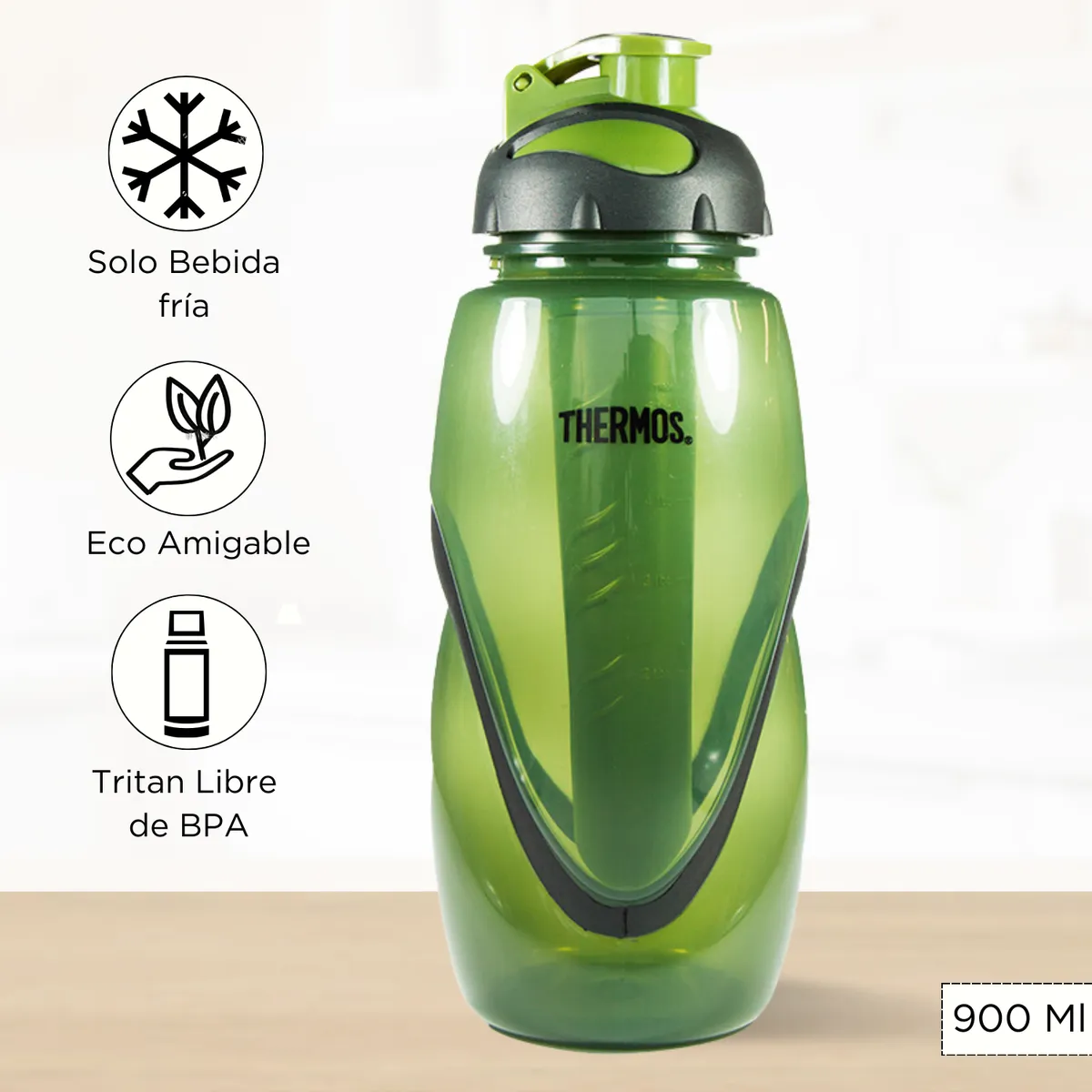 THERMOS - Tomatodo Deportivo Thermos 900 Ml Verde