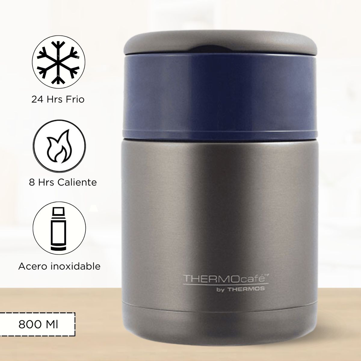 THERMOS - Termo de Comida Break 800 Ml Azul