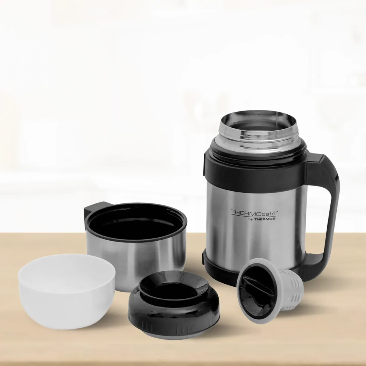 THERMOS - Termo de Comida Multiproposito 750 Ml Plateado