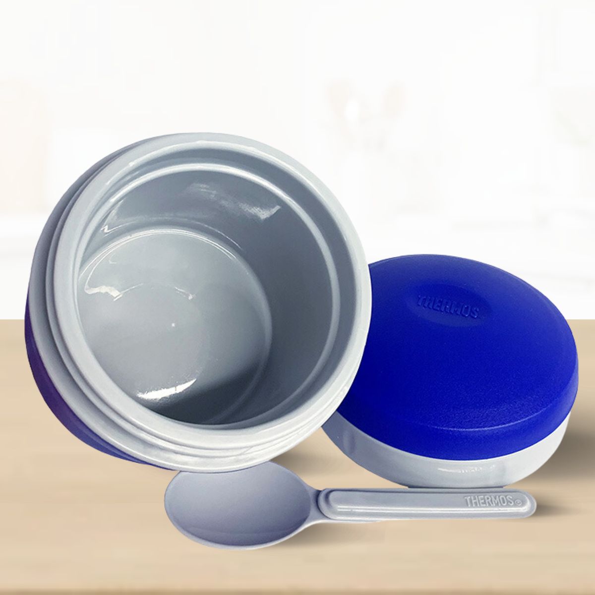 THERMOS - Conservador de comida para niños Snack Jar 235 Ml AZUL