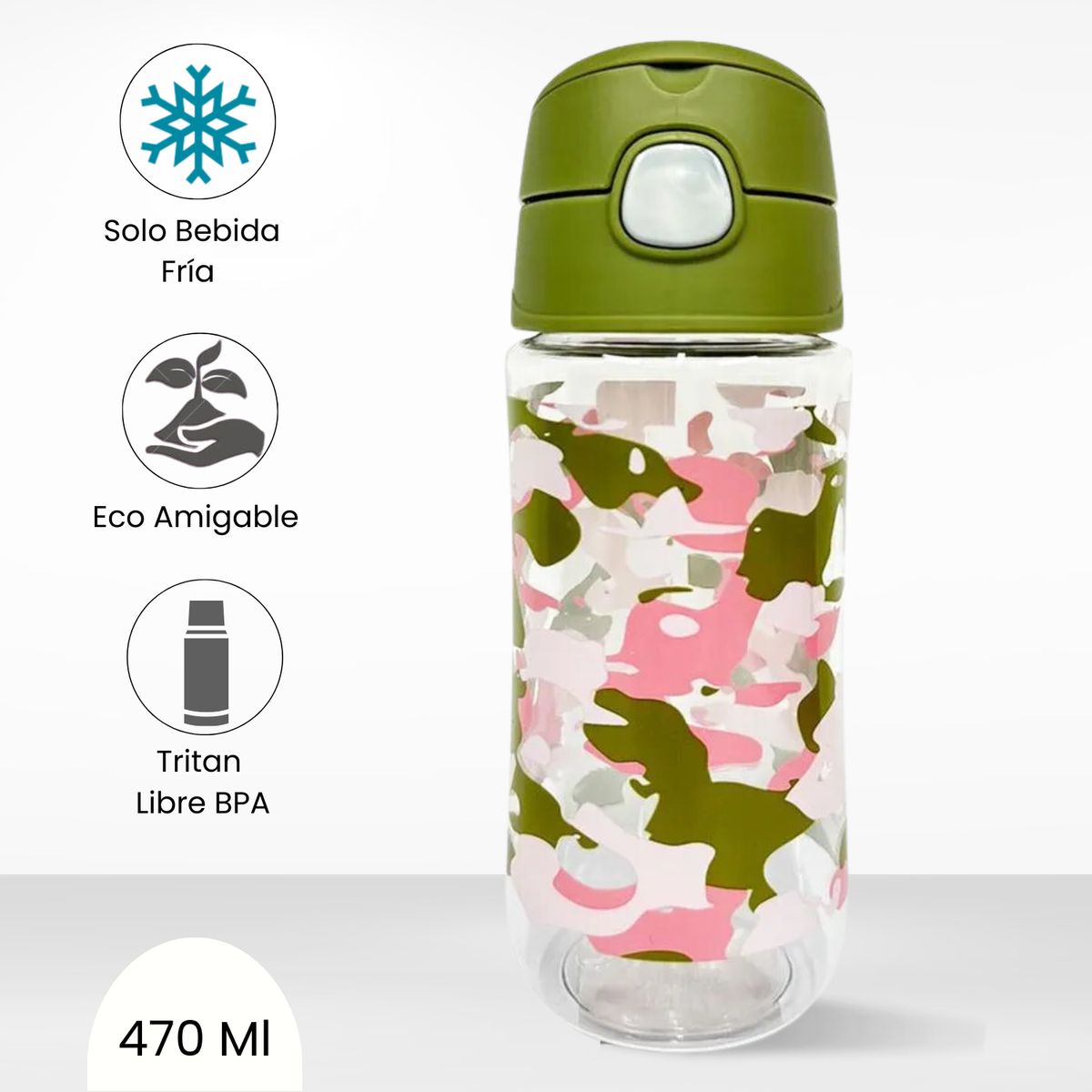 THERMOS - Tomatodo para Niños Con Diseño Camo 470ml