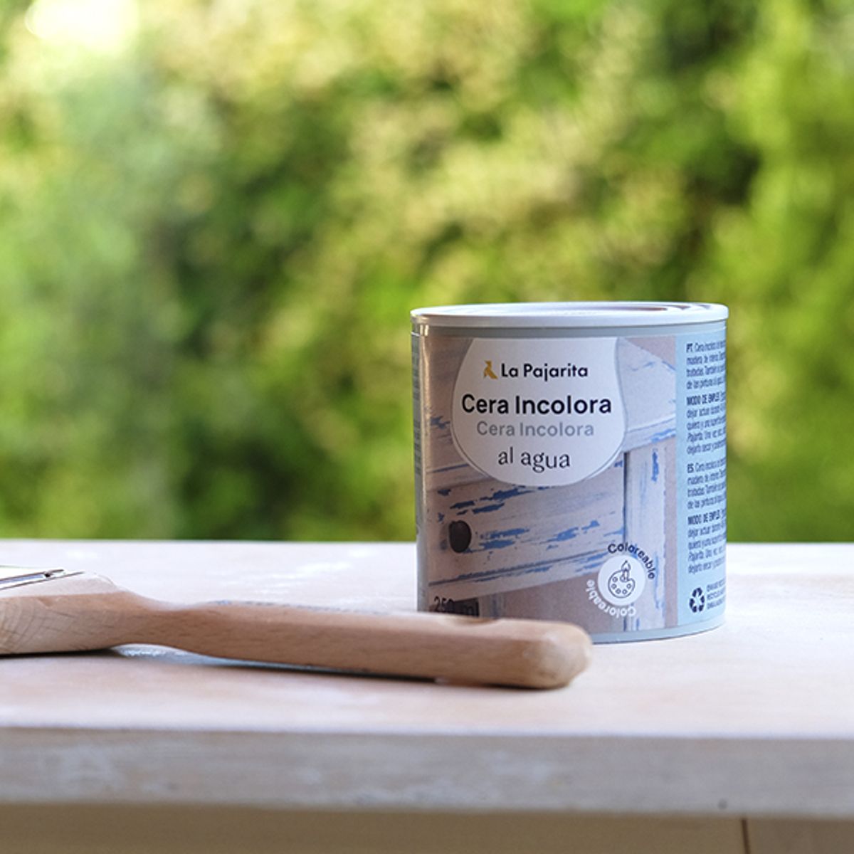 LA PAJARITA - Cera al Agua Incolora 250ml