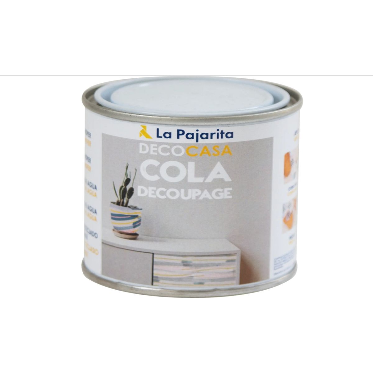 LA PAJARITA - Cola Transparente Decoupage 250ml