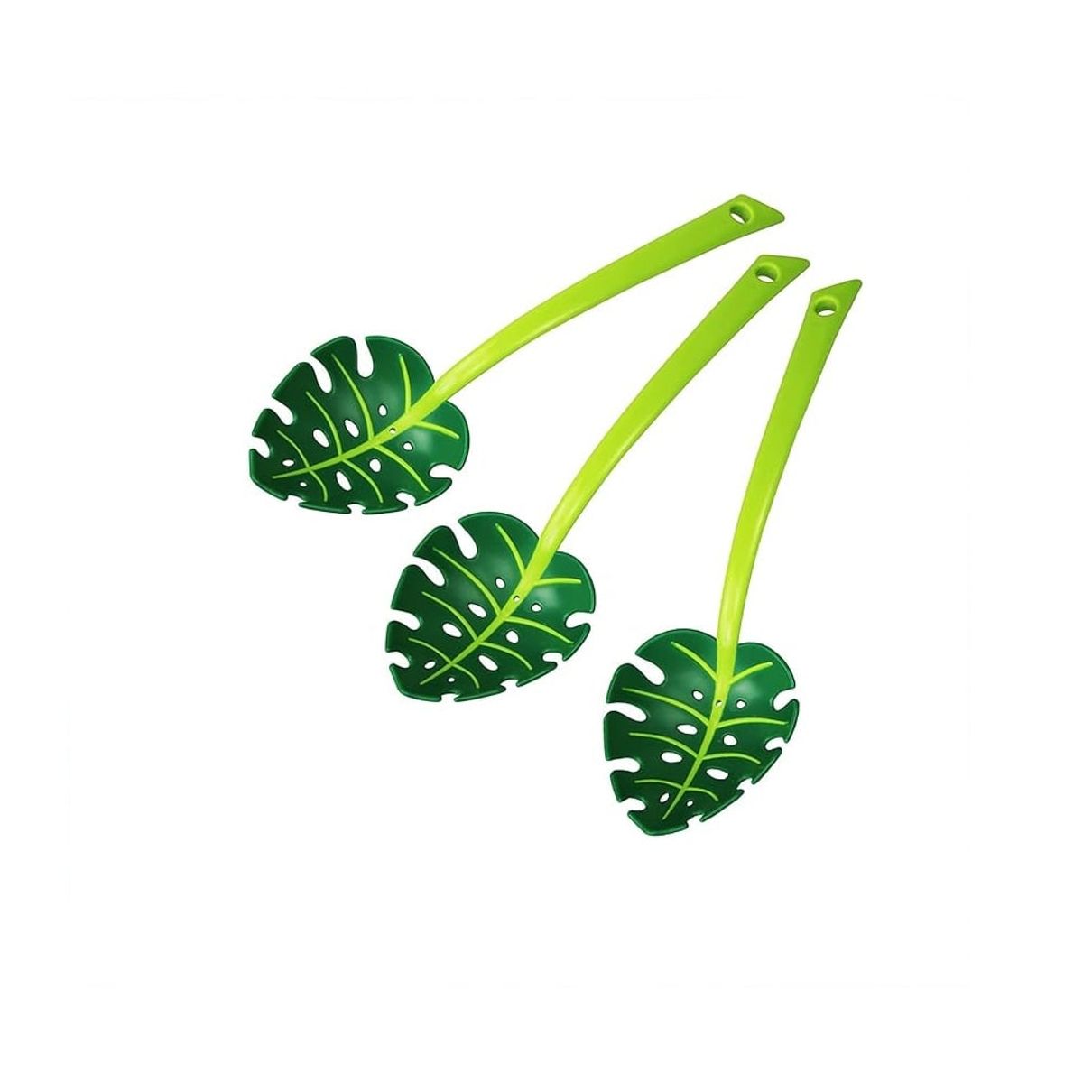 OTTOWARE - Set de 3 Cucharones en Forma de Hoja