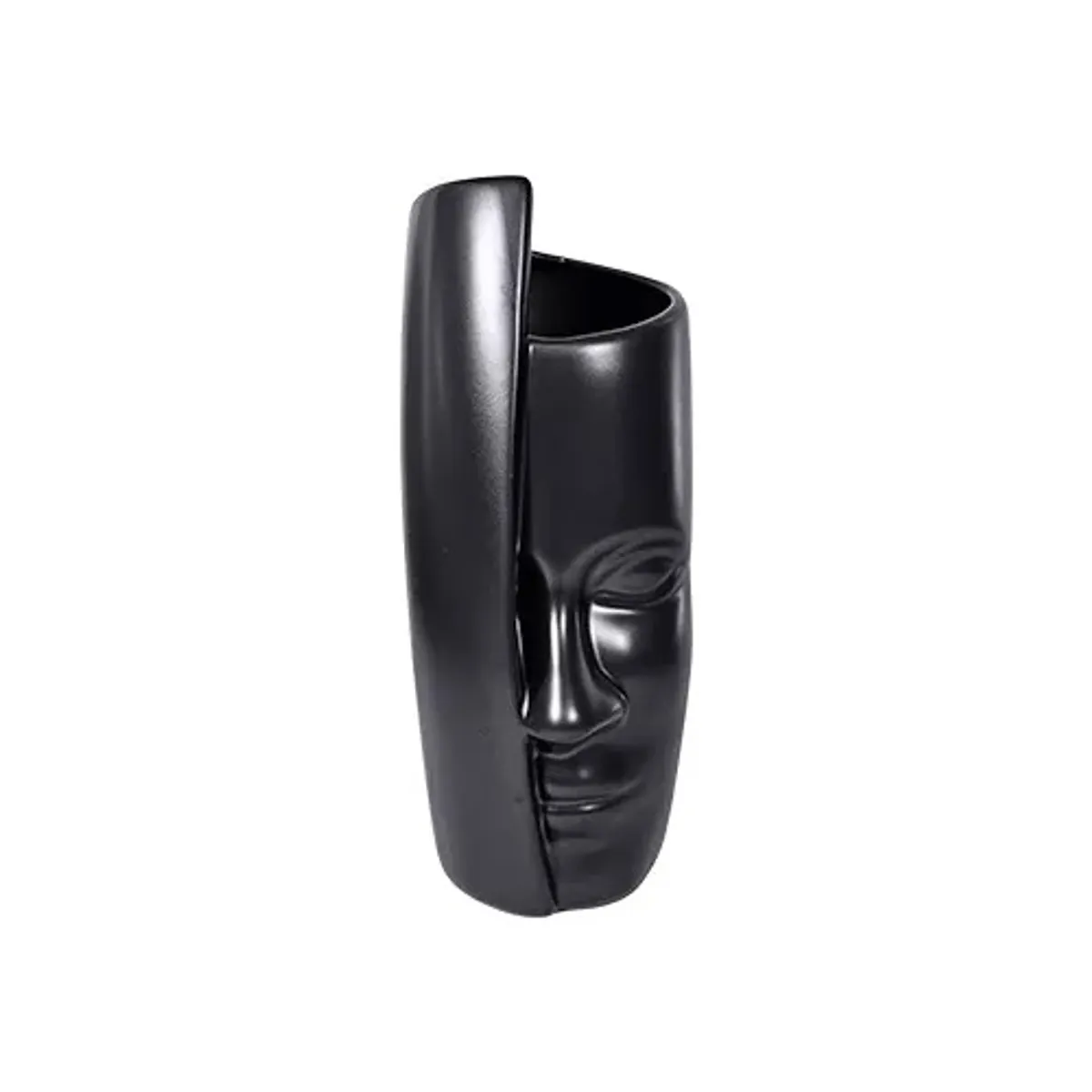 GENERICO - Adorno Jarrón Florero facial de cerámica estilo nórdico