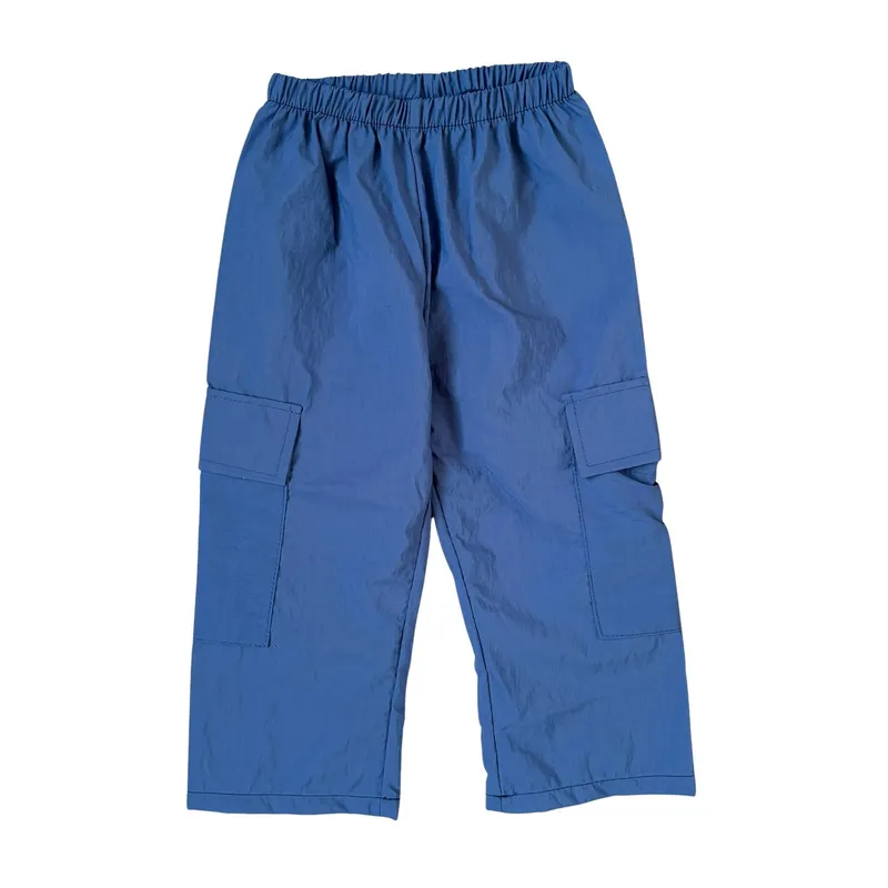 RED CARROT - Pantalon cargo azul claro