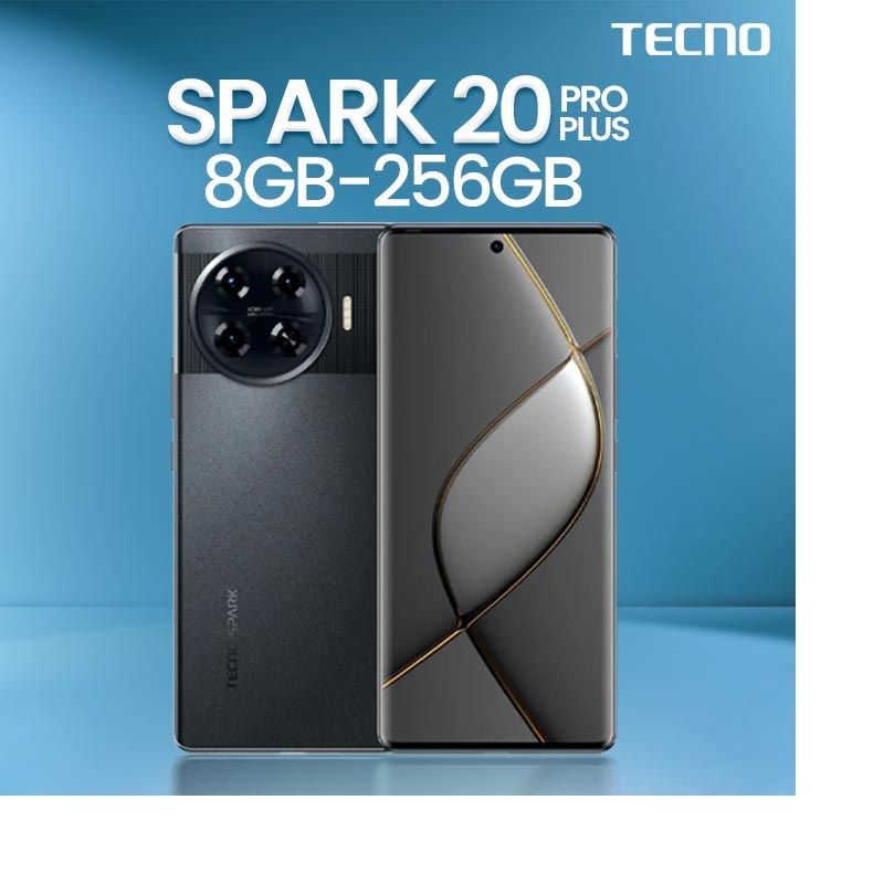 TECNO MOBILE - SMARTPHONE Tecno Spark 20 PRO PLUS + KJ7  256GB ROM+ 16GB RAM (8GB +8GB RAM EXTENDIDA)  TEMPORA ORBITS