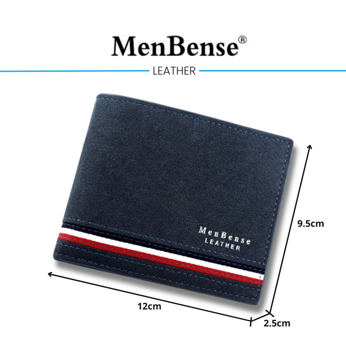 GENERICO - Billetera de cuero Menbense - Elegante