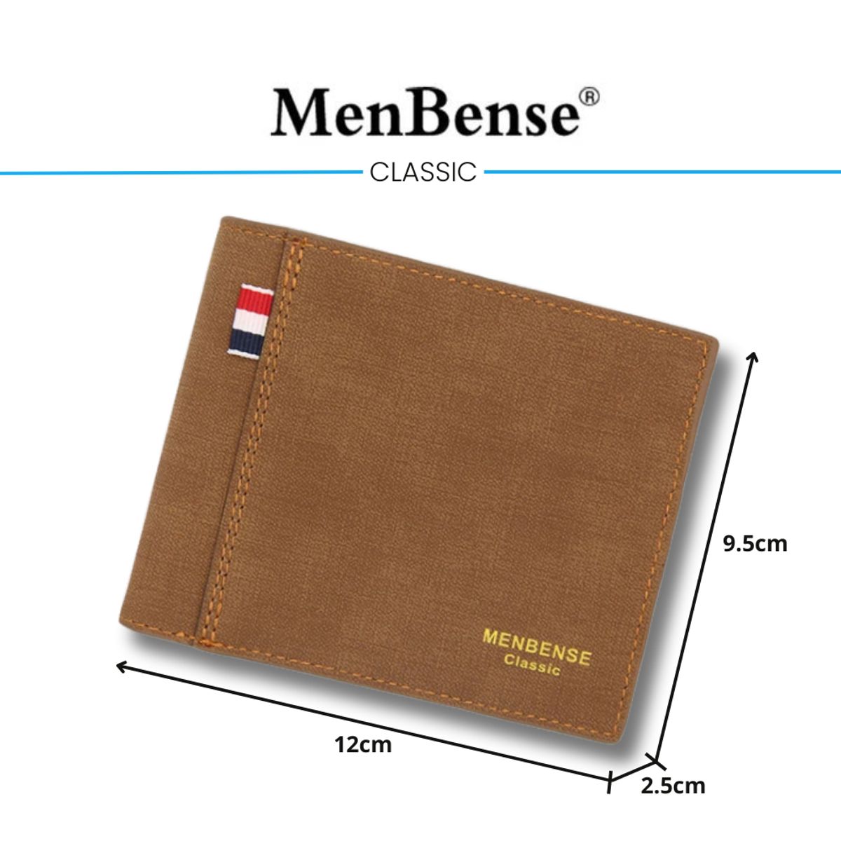 GENERICO - Billetera de cuero Menbense - Elegante