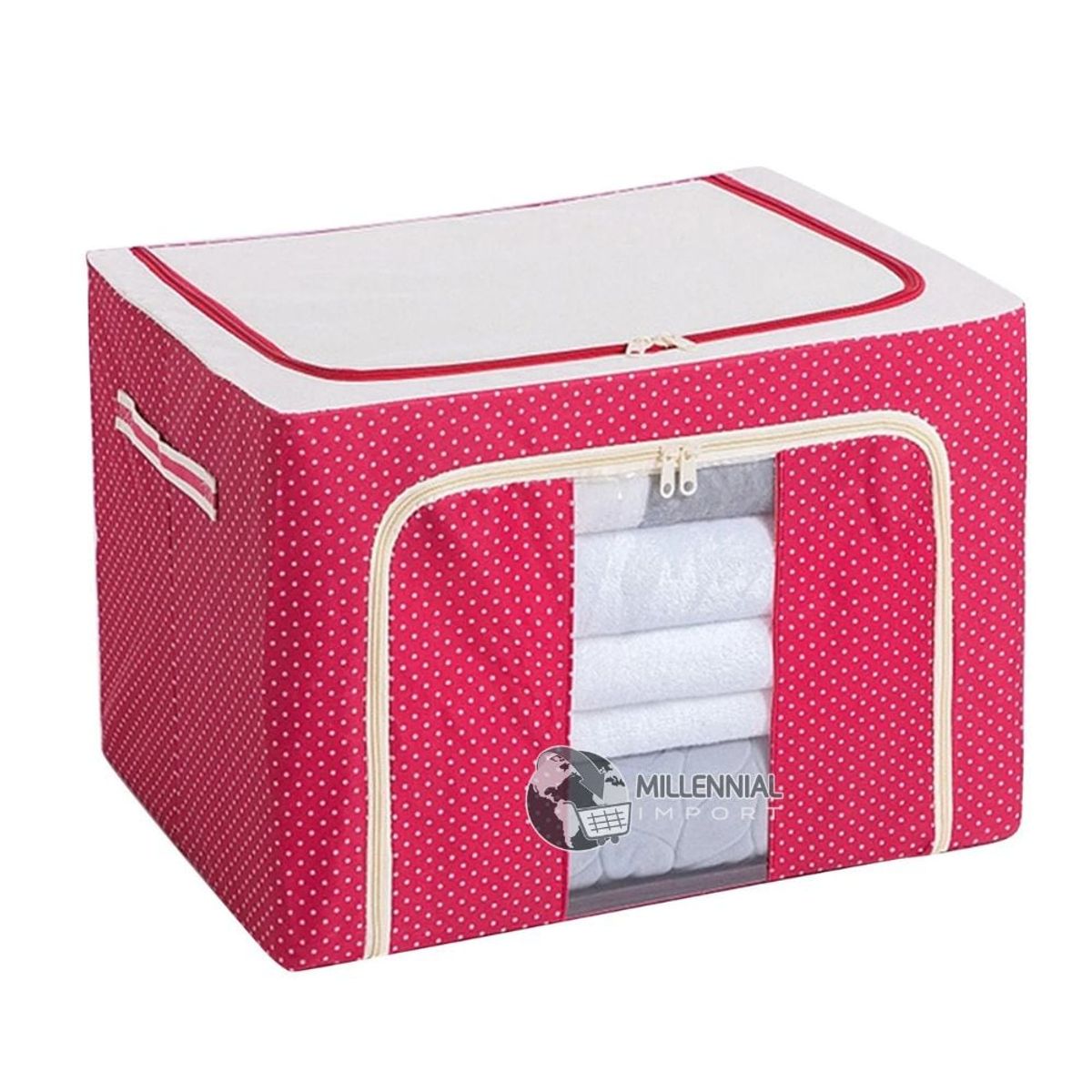 GENERICO - Caja de Almacenamiento Plegable Para Sabanas - Organizador Grande