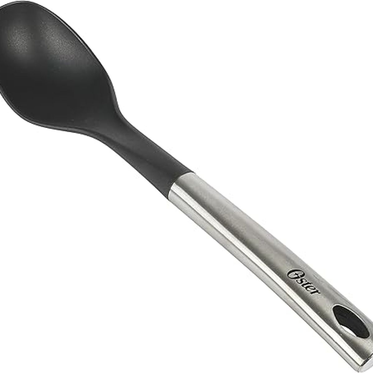 OSTER - Cuchara en nylon con mango de acero inoxidable Oster Baldwyn 336 mm