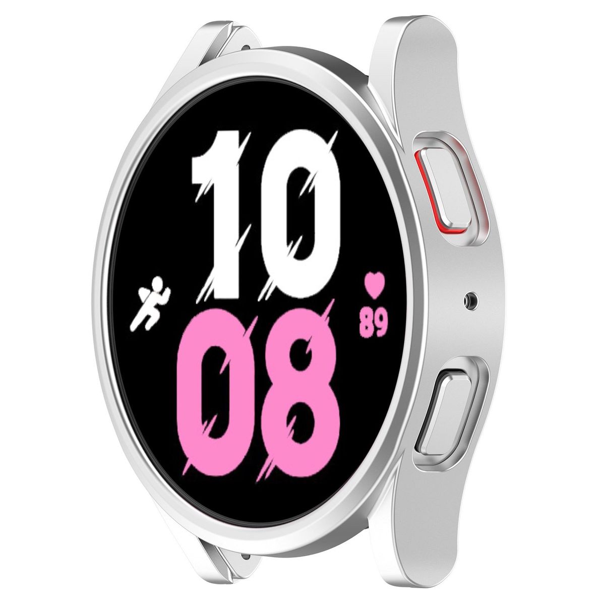 GENERICO - Case Bumper para SAMSUNG GALAXY WATCH FE - Plata