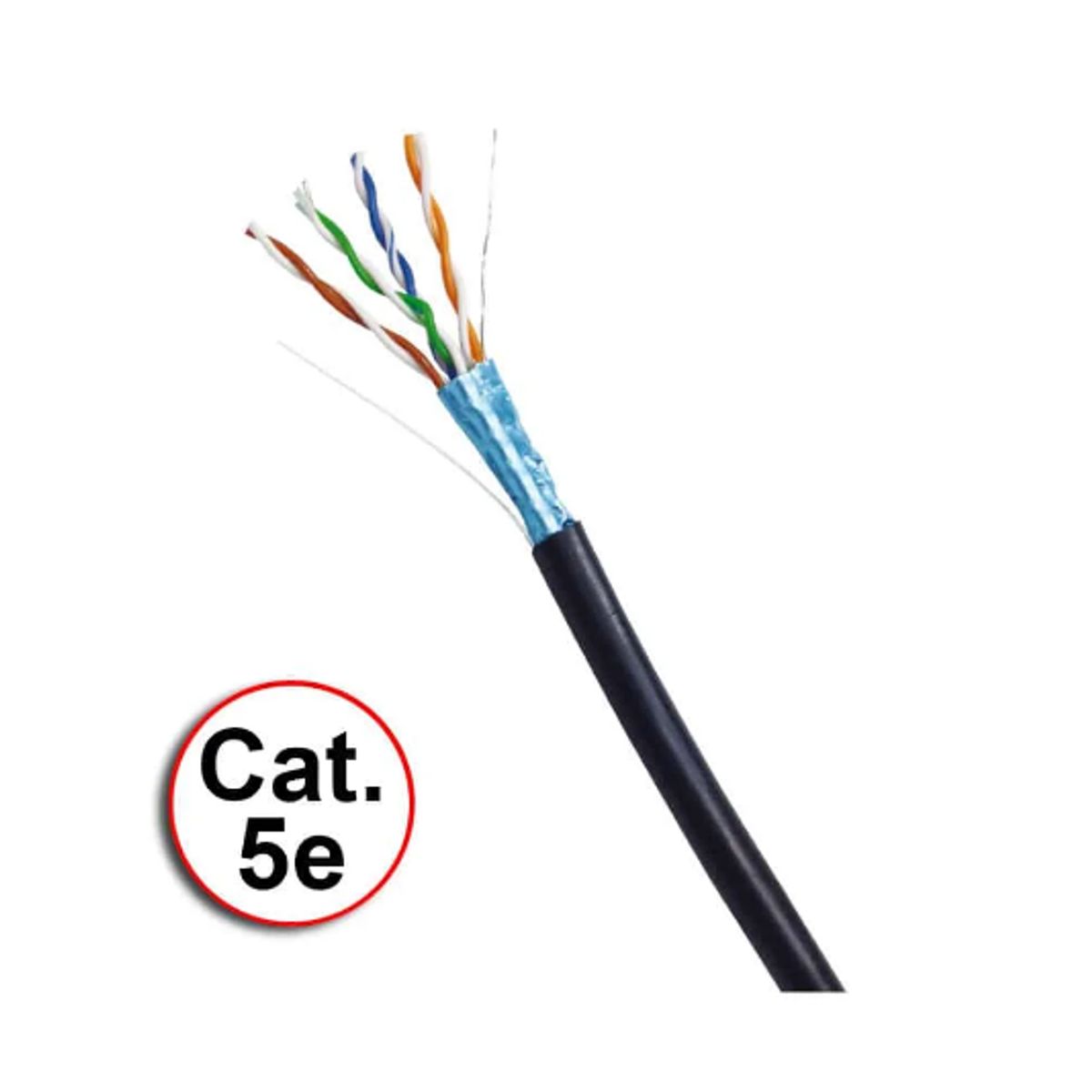 GENERICO - Cable F/UTP Cat. 5e 4Px24 AWG DIXON x Caja 8040 LSZH