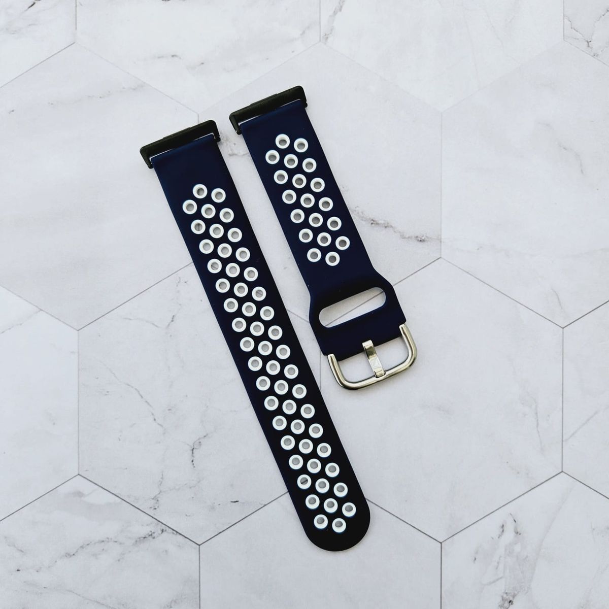 GENERICO - Correa Silicona Deport para HUAWEI FIT 3 - ABlanco