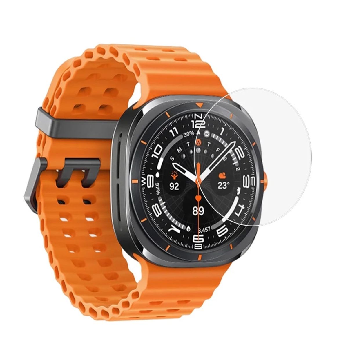 GENERICO - Protector de Vidrio Templado para SAMSUNG GALAXY WATCH 7 ULTRA