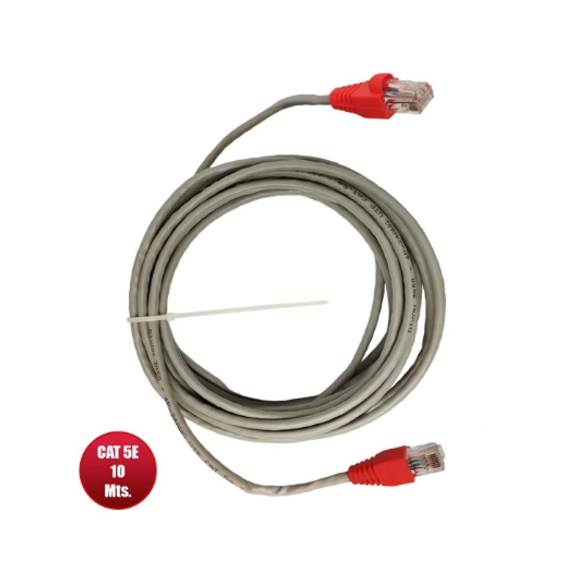 DIXON - Cable Red Internet UTP Cat 5E 10Mts Armado MIHABA-LAN10 DIXON
