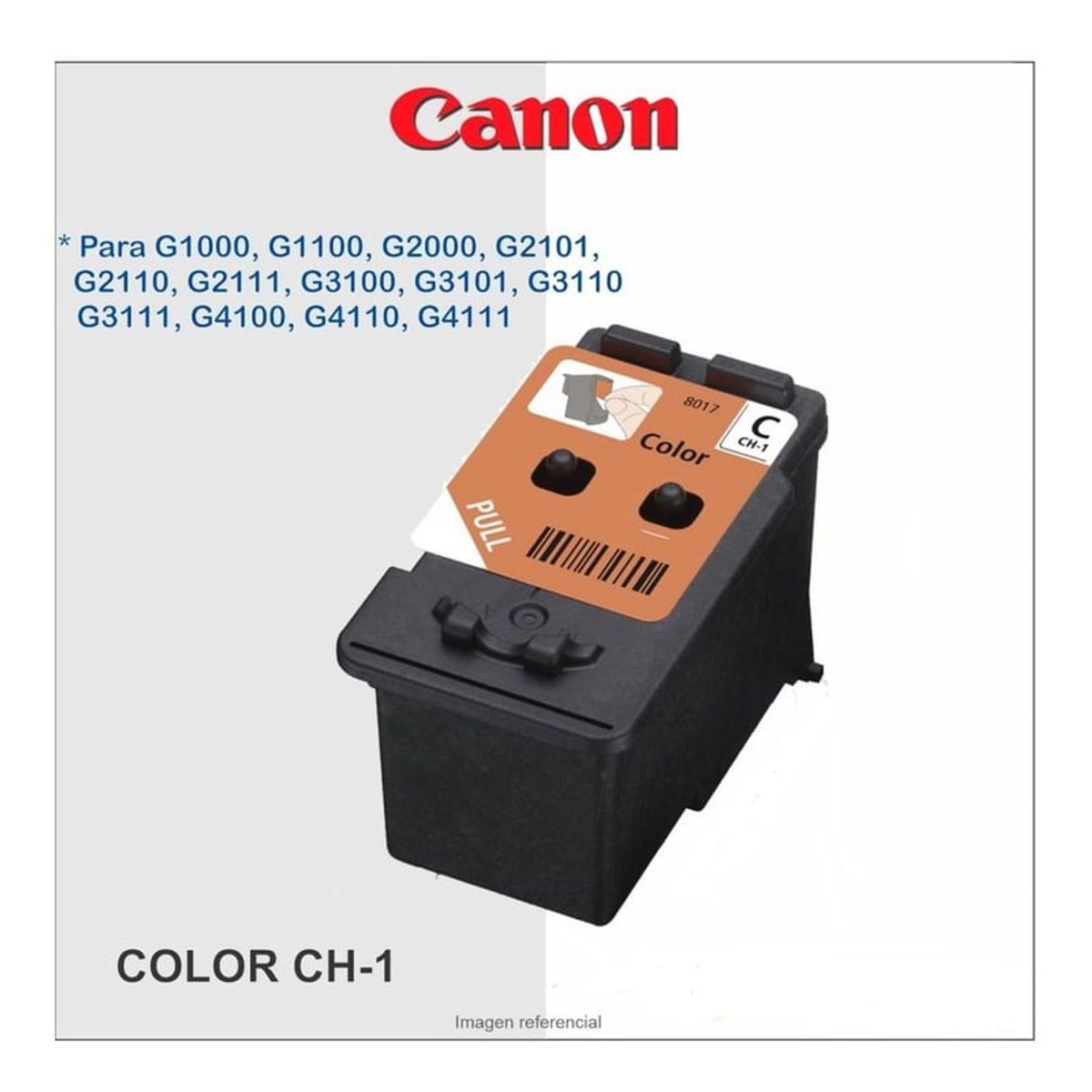 CANON - CARTUCHO CANON G1100 G1110 G2100 G2101 G2110 G2111 COLOR verificar modelo