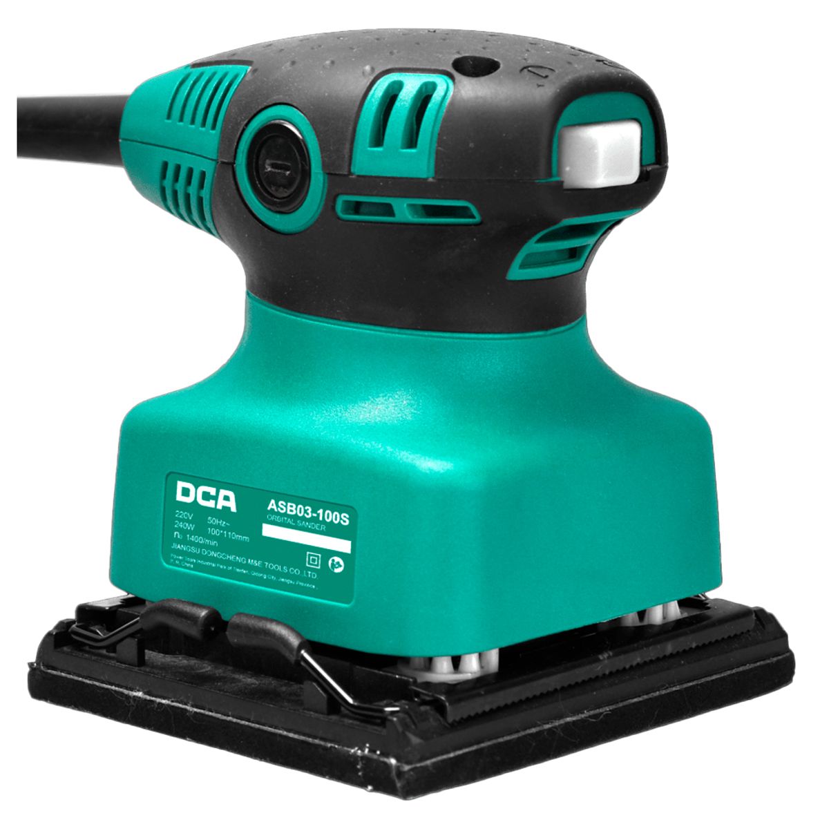 DCA - Lijadora Orbital Industrial 1/4 Pliego DCA ASB03-100S 240W 110 x 100mm