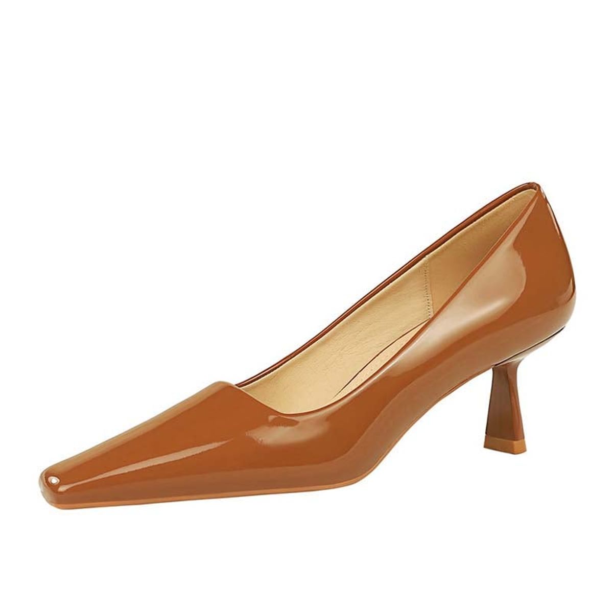 SHANDIAN - Zapato Formal Mujer Beige
