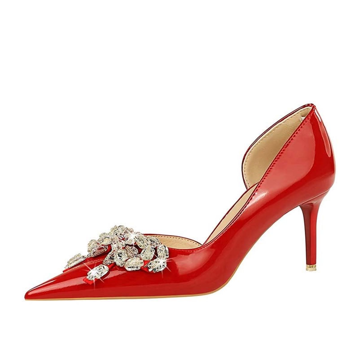 SHANDIAN - Zapato Formal Mujer Beige