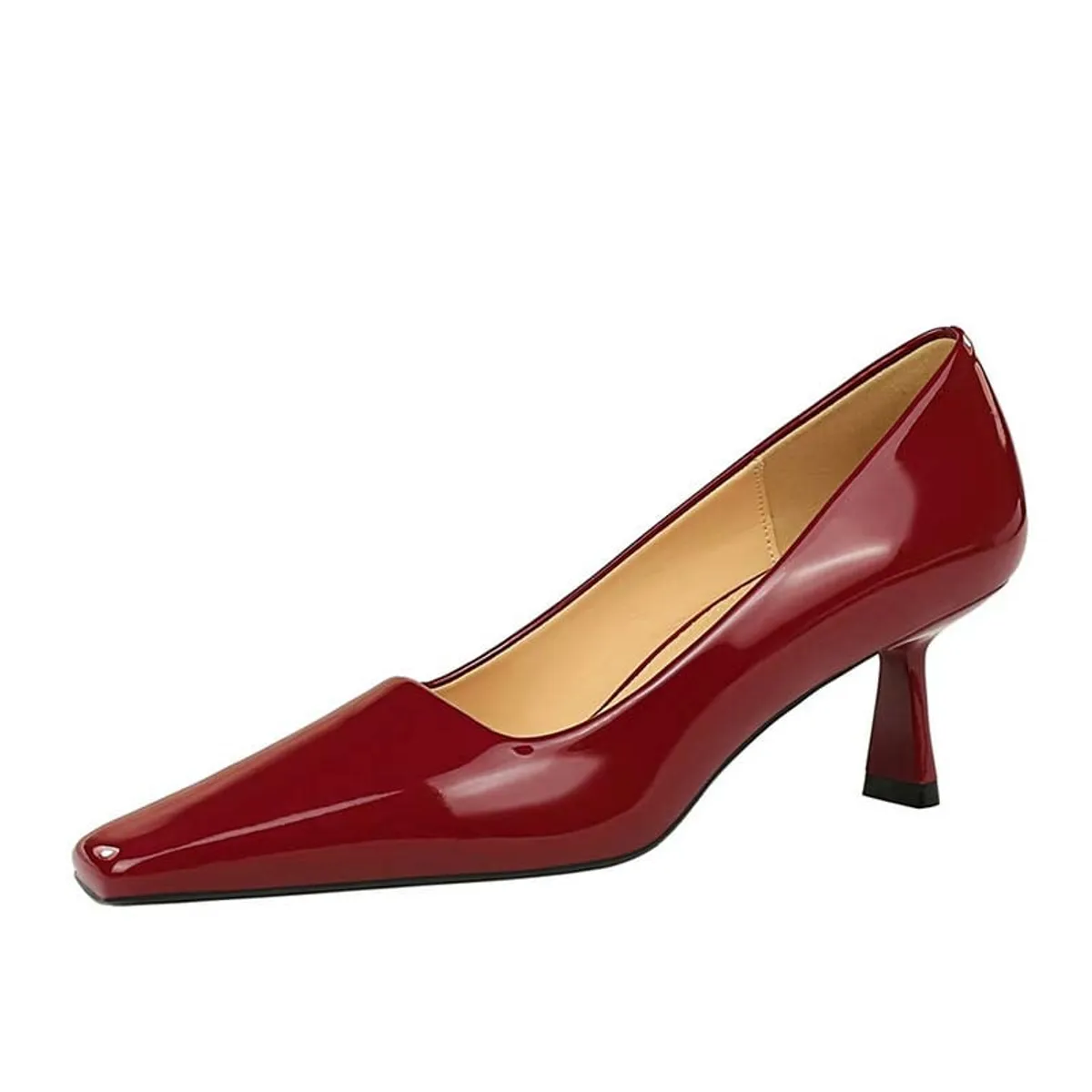 SHANDIAN - Zapato Formal Mujer Beige