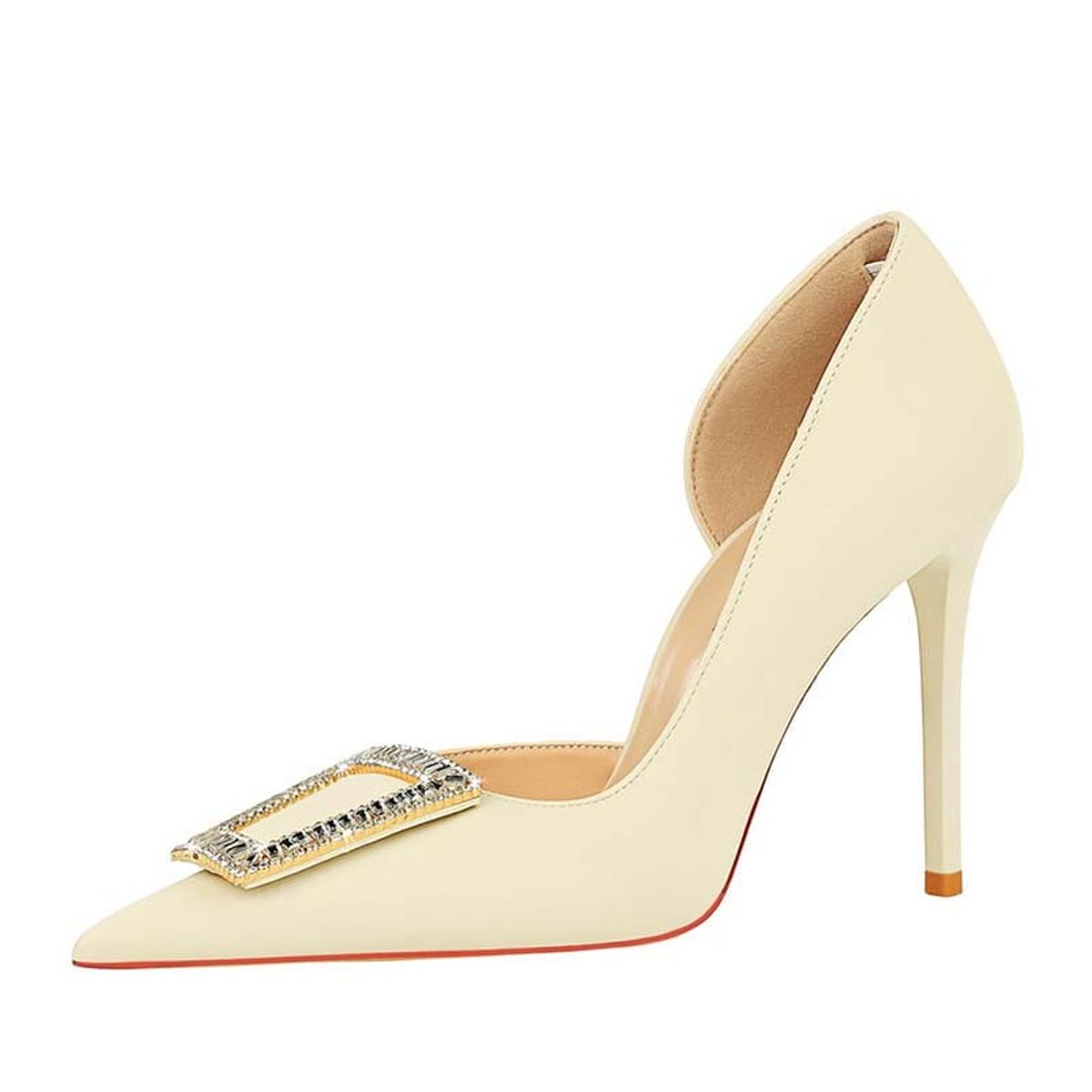SHANDIAN - Zapato Formal Mujer Beige