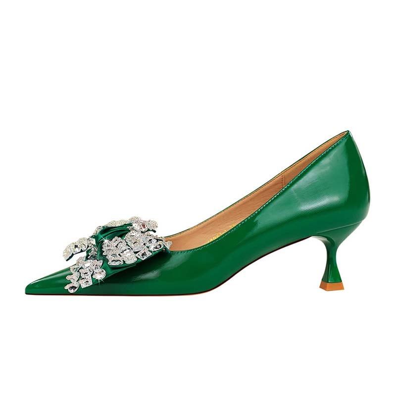 SHANDIAN - Zapato Formal Mujer Negro