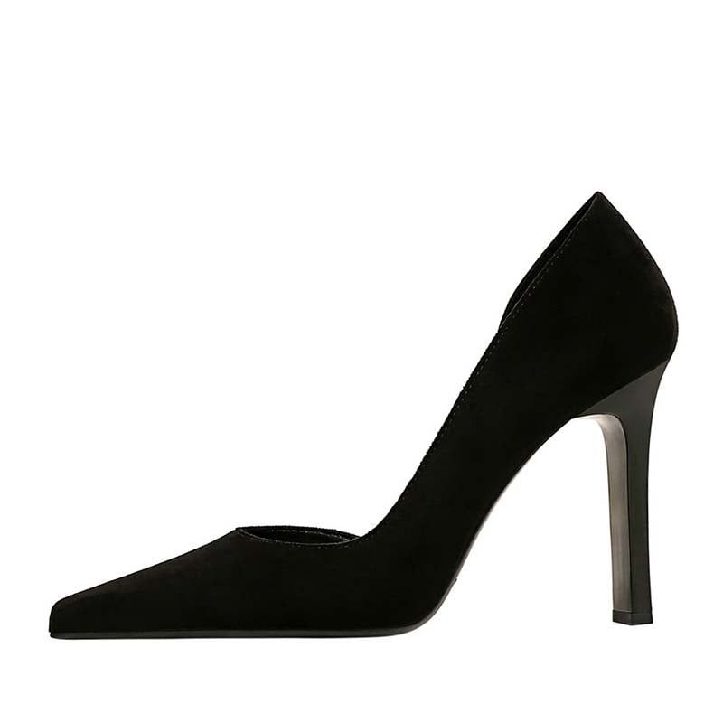 SHANDIAN - Zapato Formal Mujer Negro