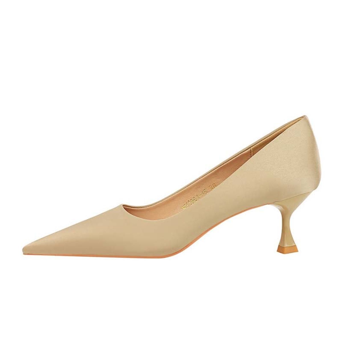 SHANDIAN - Zapato Formal Mujer Beige