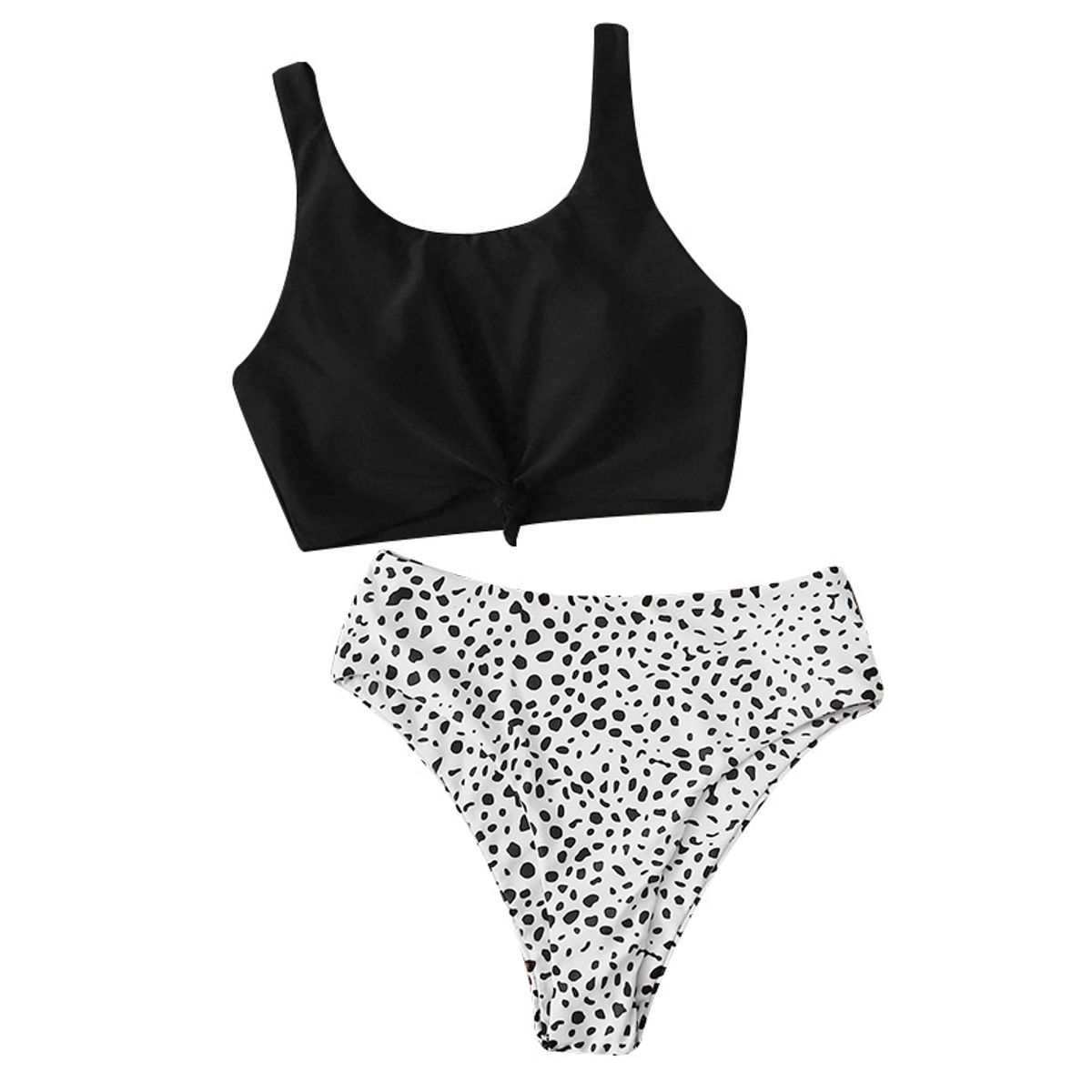 GENERICO - BIKINI TIRO ALTO DISEÑO PUNTOS