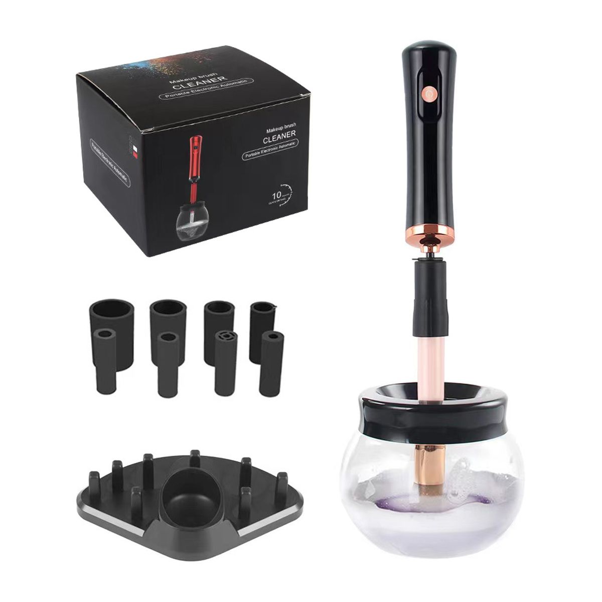 GENERICO - LAVADORA  DE BROCHAS - BLANCO