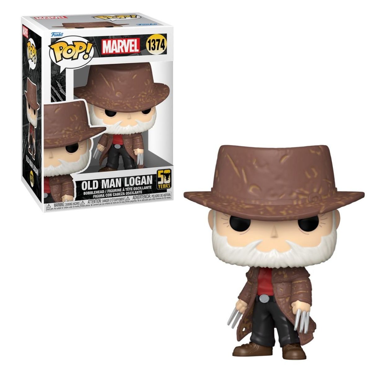 FUNKO - POP MARVEL: WOLVERINE 50TH ANNIVERSARY - OLD MAN LOGAN 1374