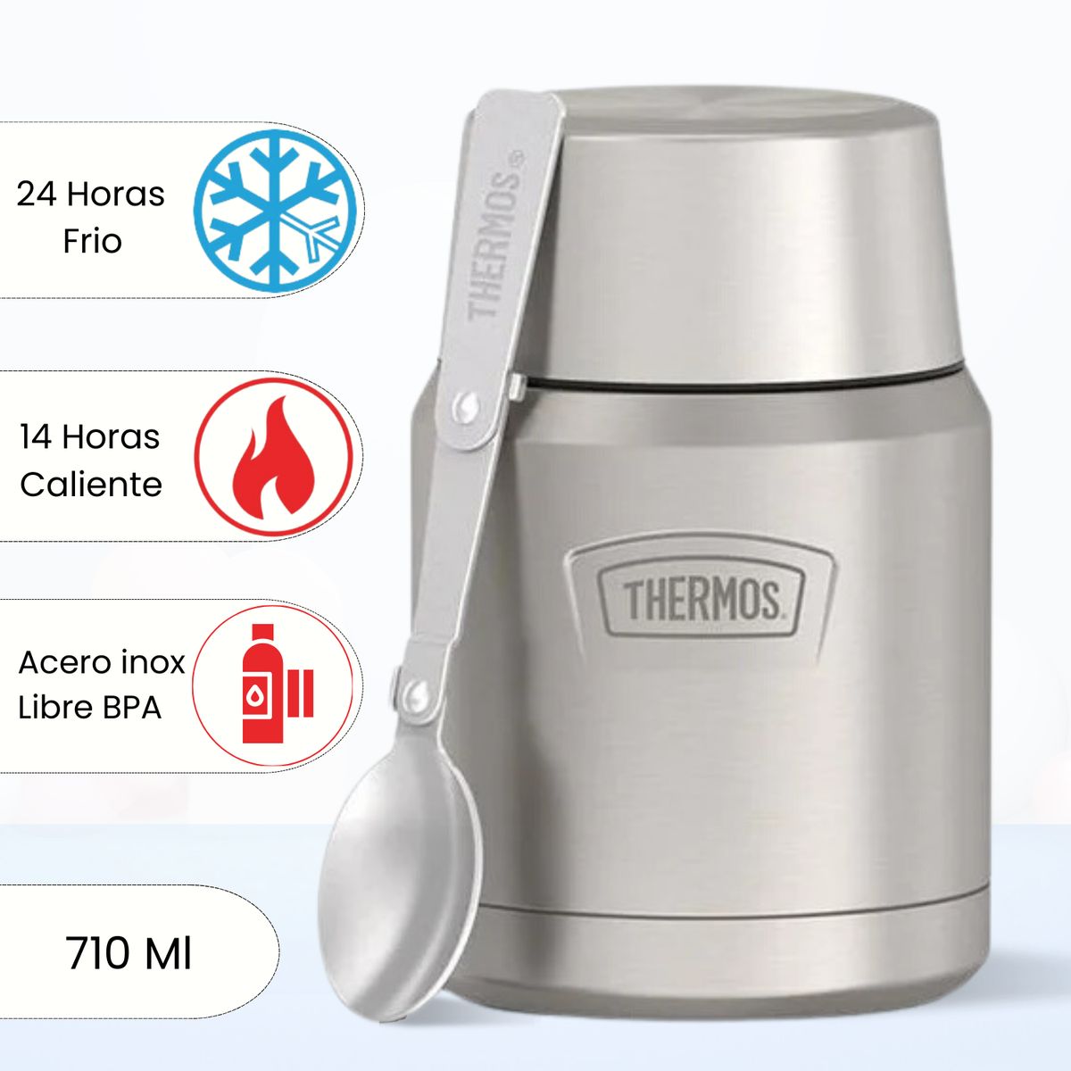 THERMOS - Termo de Comida Icon 710 Ml Gris