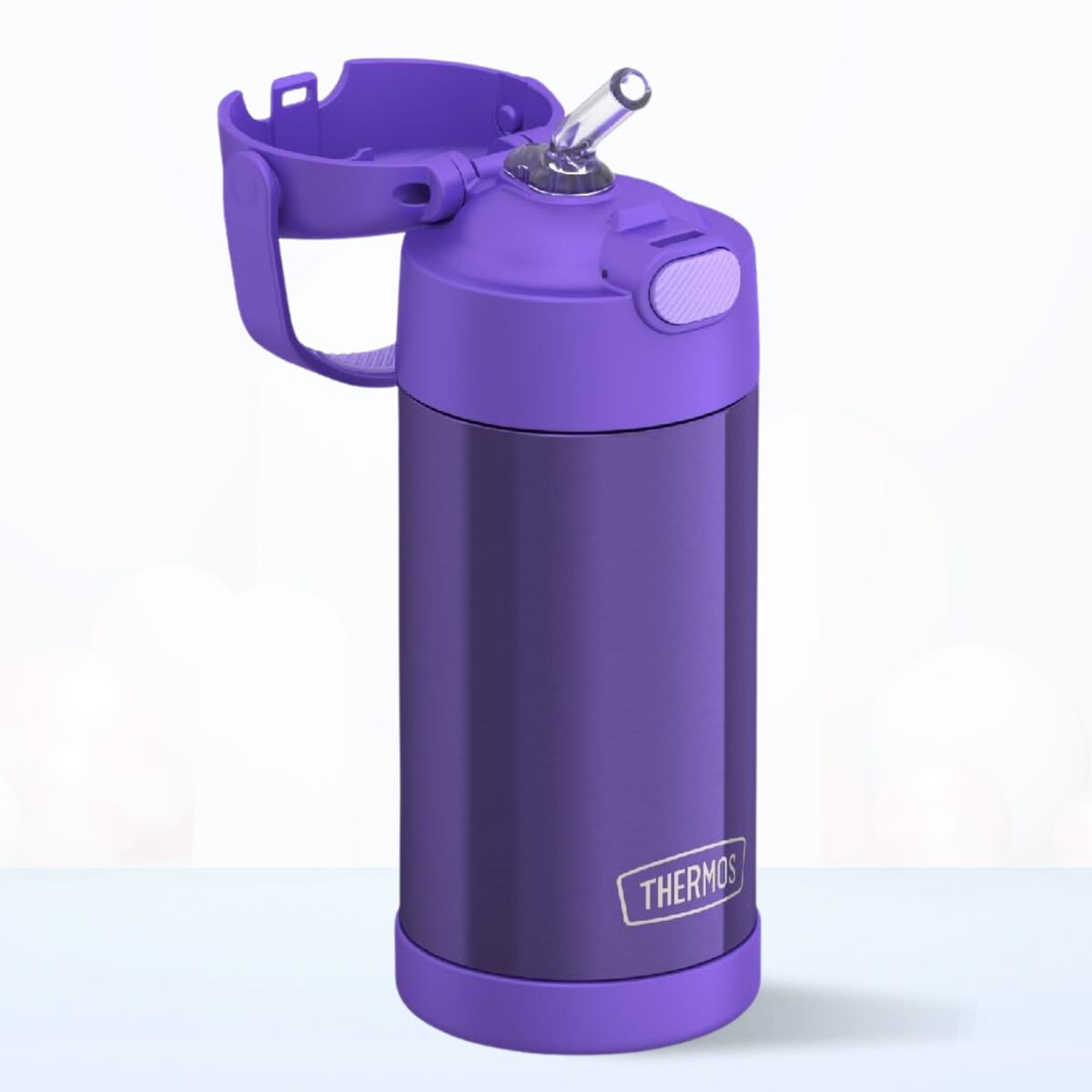 THERMOS - Tomatodo Termico para Niños Funtainer 355 Ml Morado