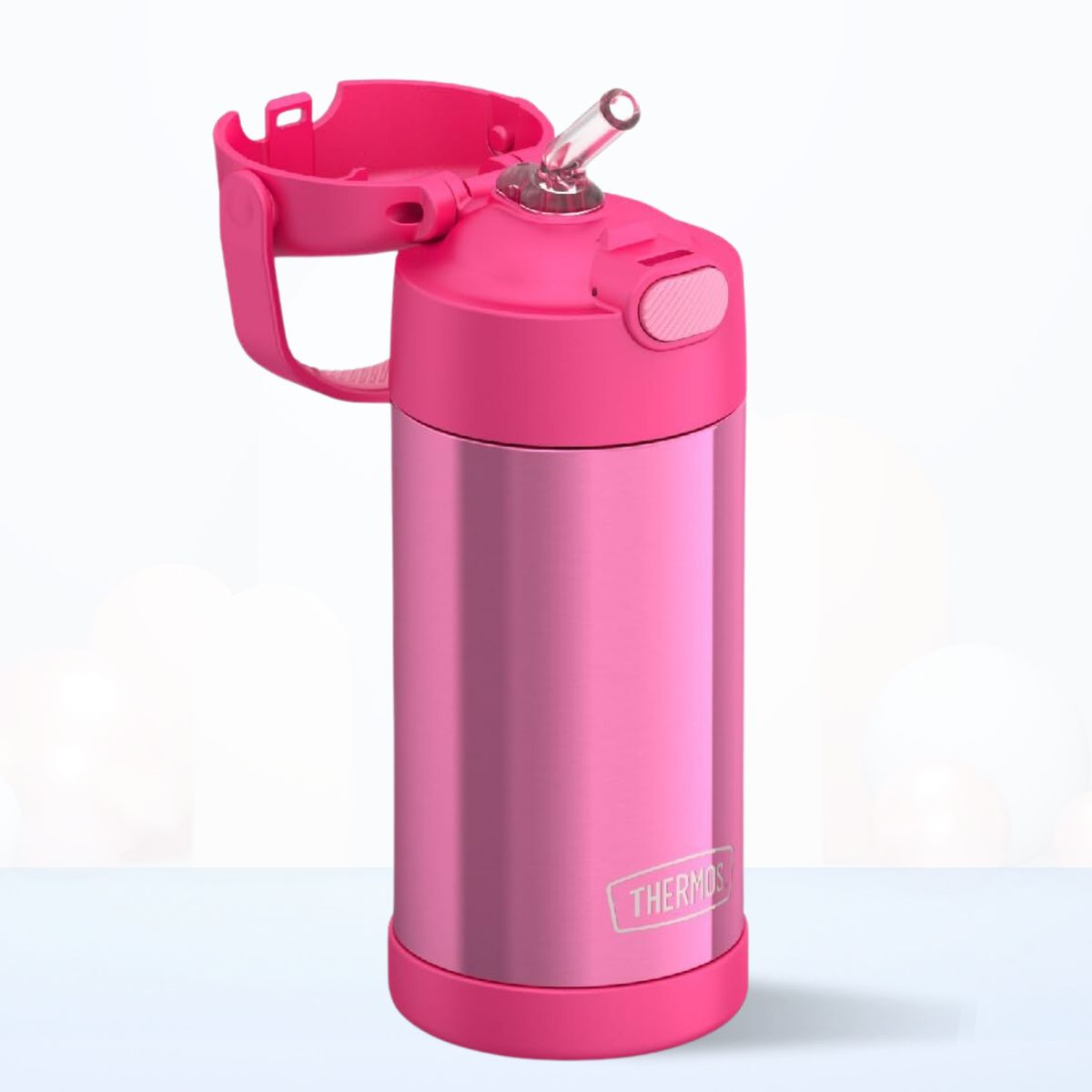THERMOS - Tomatodo Termico para Niños Funtainer 355 Ml Rosado