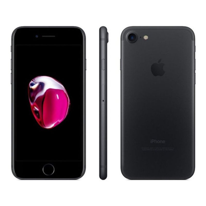 APPLE - iPhone 7 32GB, Negro, Grado A, Entrega Inmediata, Reacondicionado