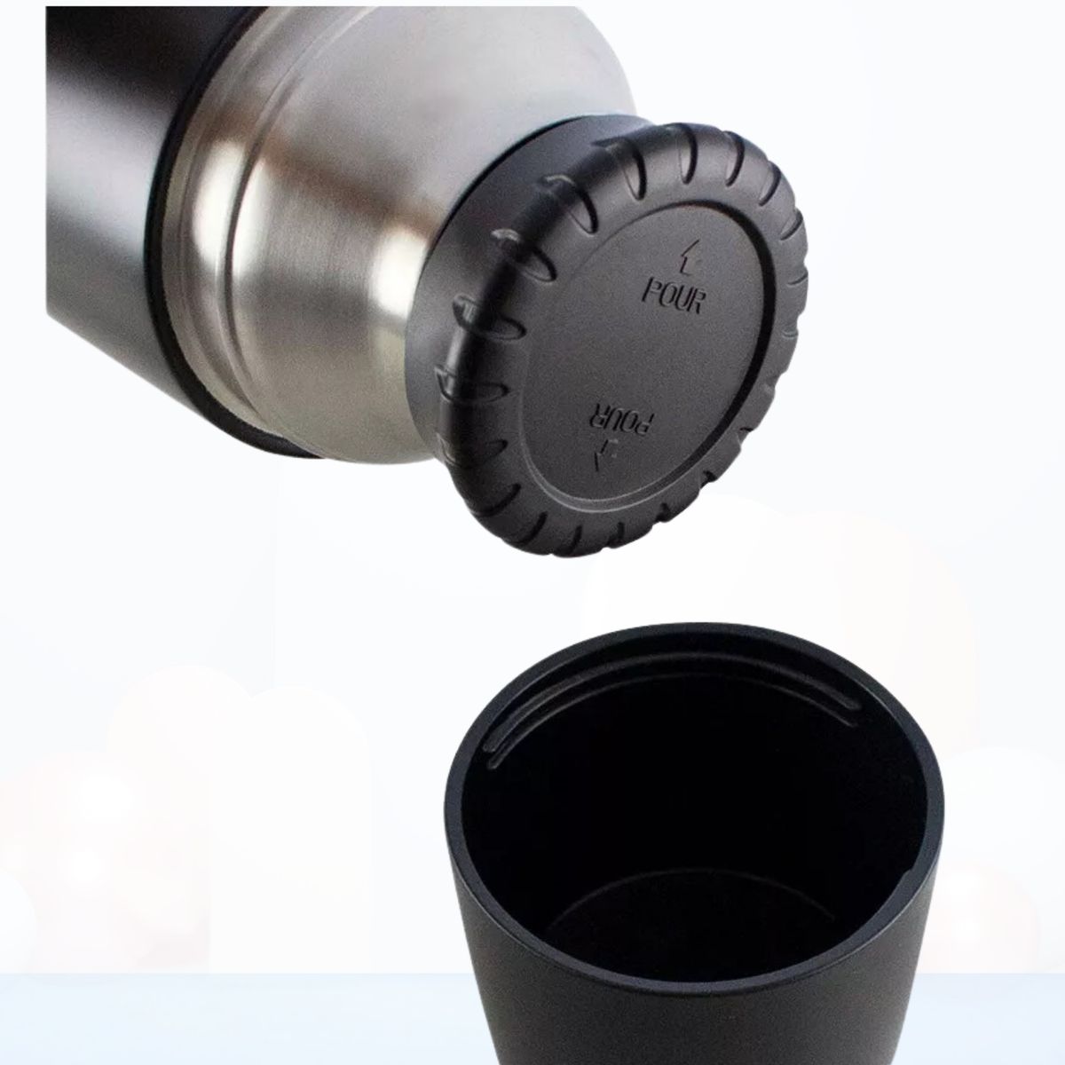 THERMOS - Termo de Bebida Negro 1 L Thermos