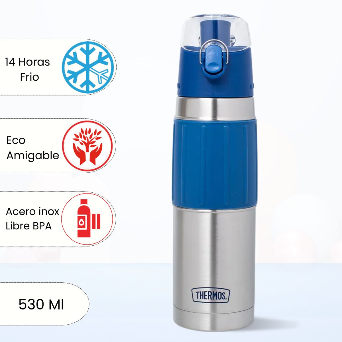 THERMOS - Tomatodo Termico Freeze 530 Ml Azul