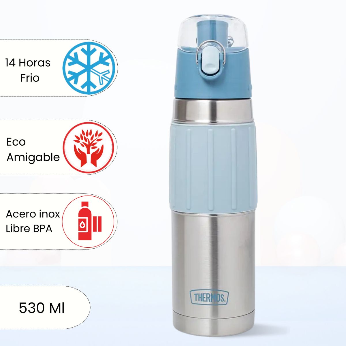 THERMOS - Tomatodo Termico Freeze 530 Ml Gris