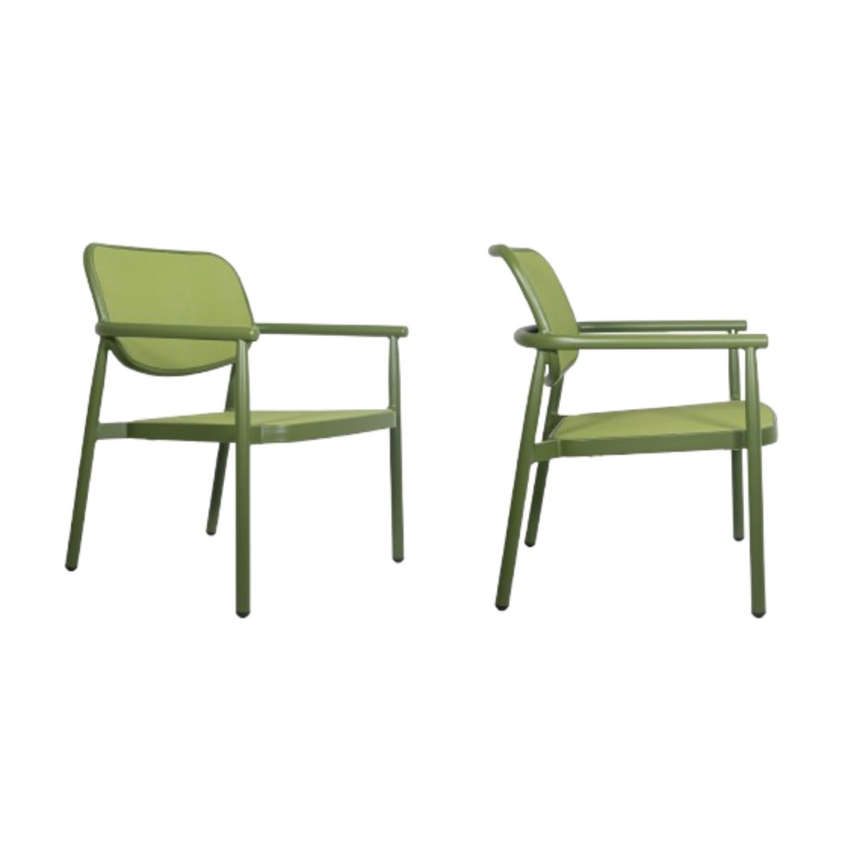 NIHM - Butaca Outdoor Moraig de Aluminio Verde