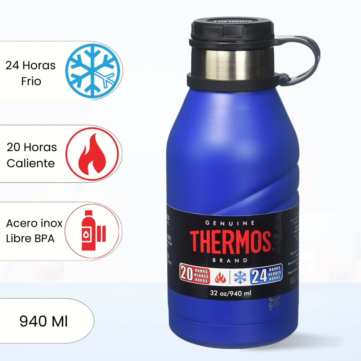 THERMOS - Termo de Bebida Element 940 Ml Azul