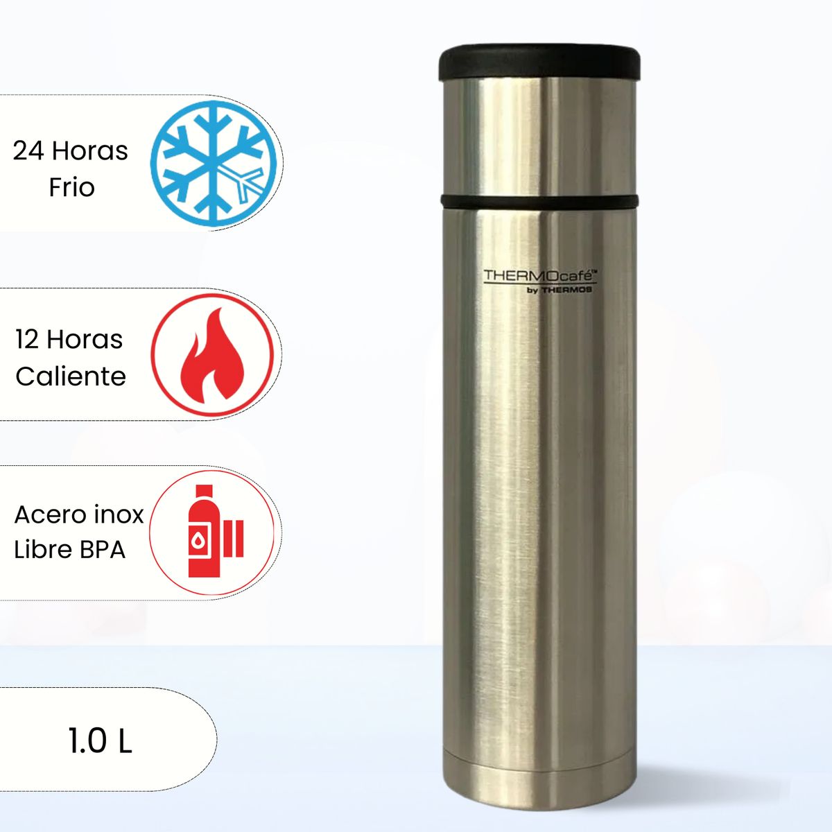THERMOS - Termo de Bebida Every 1.0 Lt Negro