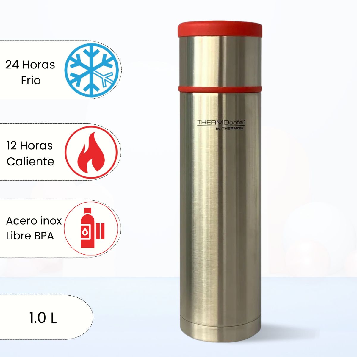 THERMOS - Termo de Bebida Every 1.0 Lt Rojo