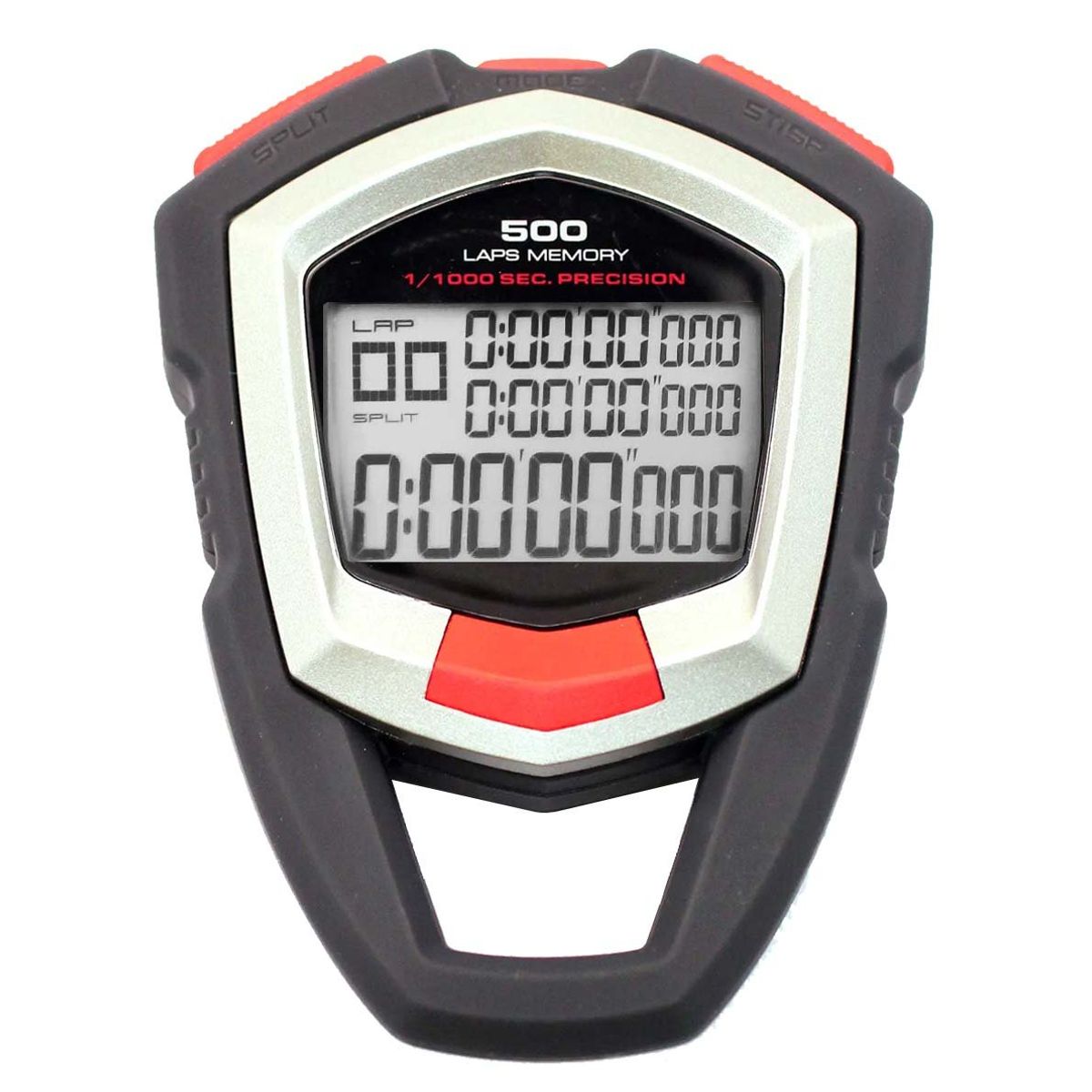 GENERICO - Cronómetro Time Pro 087M 500 Memorias Retroiluminado 01/1000 - Negro