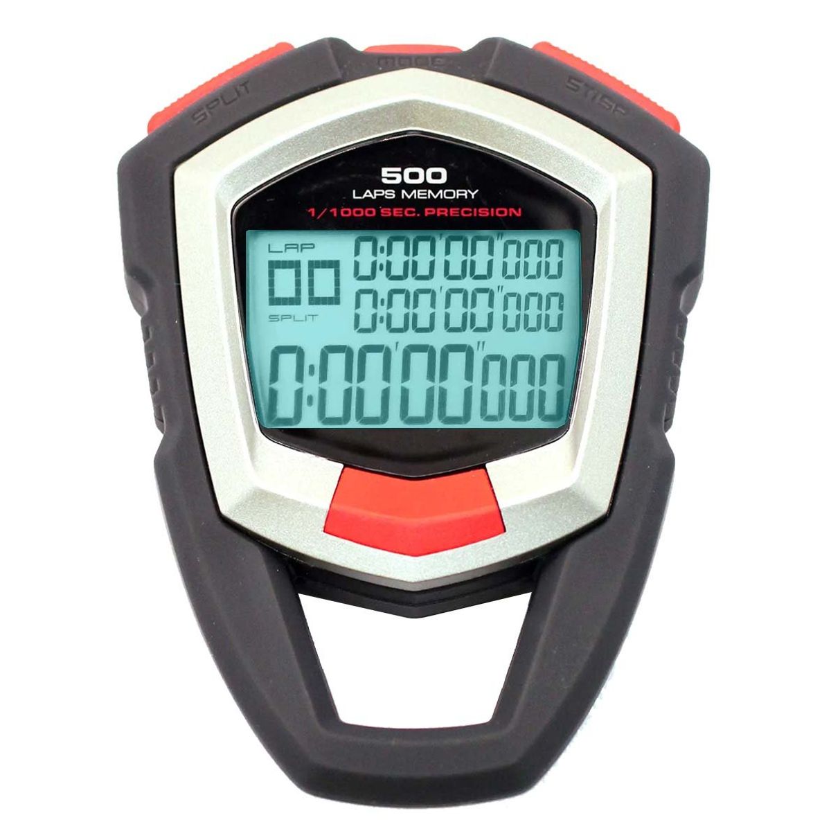 GENERICO - Cronómetro Time Pro 087M 500 Memorias Retroiluminado 01/1000 - Negro