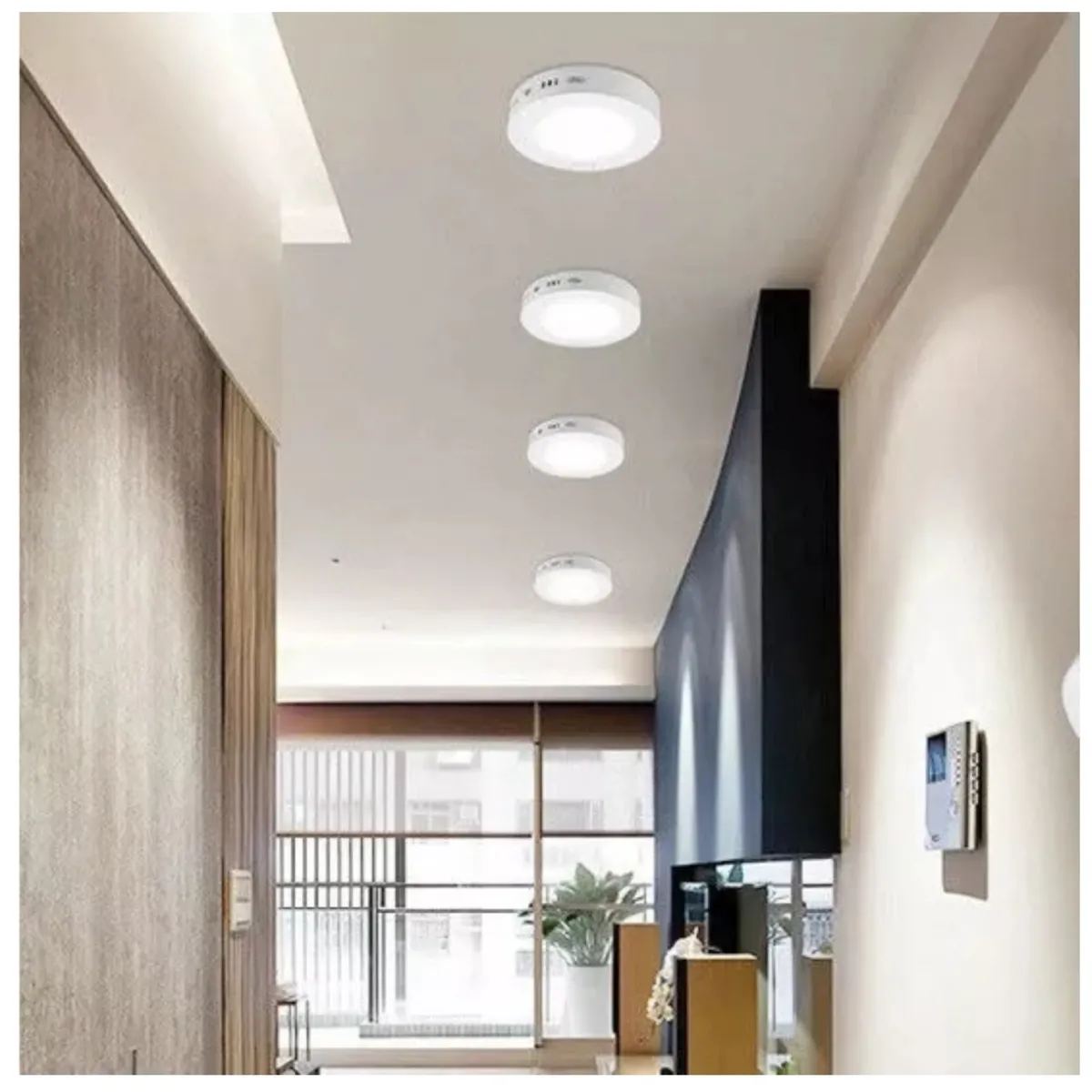 UYUSTOOLS - PANEL LED REDONDO LUZ BLANCO 24W FSL